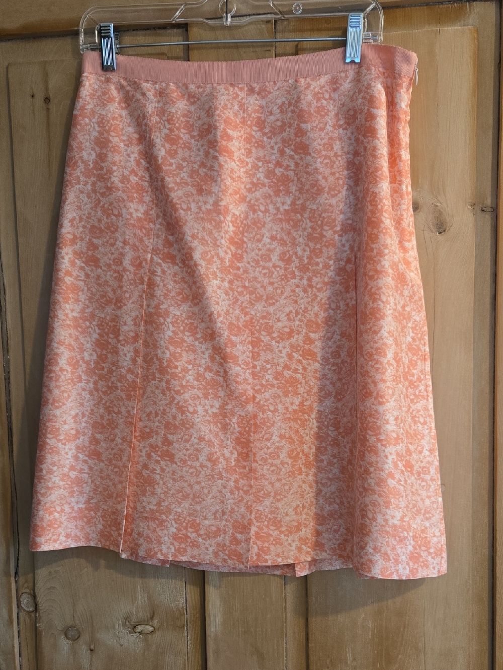 Banana Republic Silk Floral A-Line Skirt